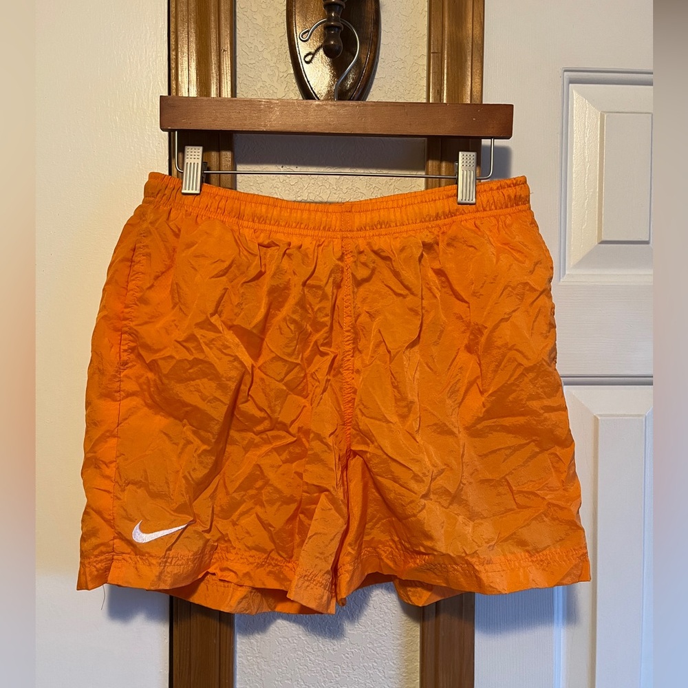 Vintage Nike Orange Running Shorts